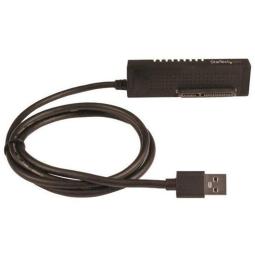 Cable usb 3.1 10gb a sata startech 0.85m - macho - hembra - negro