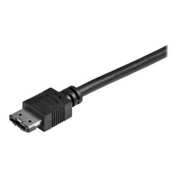 Cable usb tipo c a esata startech 1m - macho - macho - negro