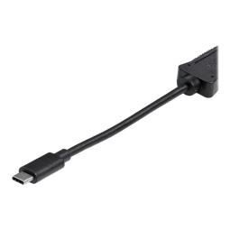 Cable usb tipo c a esata startech 1m - macho - macho - negro