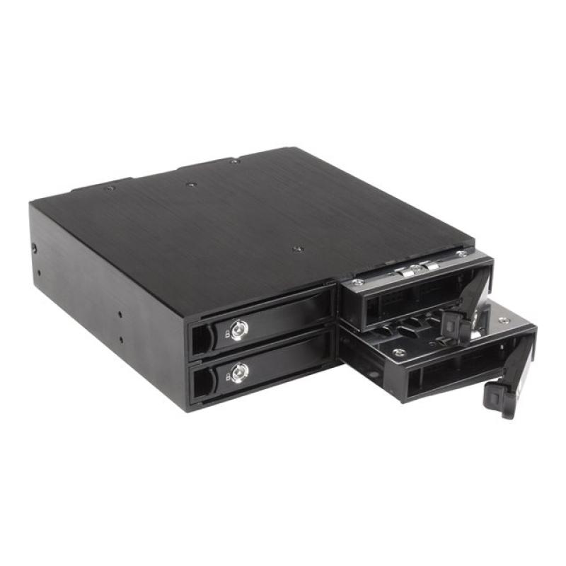 Rack movil startech 5.25 pulgadas 4x 2.5 pulgadas