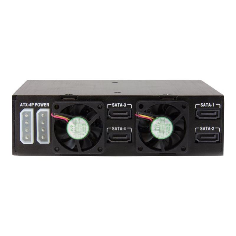 Rack movil startech 5.25 pulgadas 4x 2.5 pulgadas