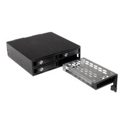 Rack movil startech 5.25 pulgadas 4x 2.5 pulgadas