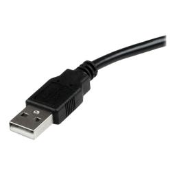 Cable db25 a usb tipo a startech 1.86m - hembra - macho - negro