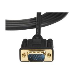 Cable hdmi - micro usb tipo b a vga startech 2m - macho - hembra - macho - negro