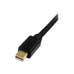 Cable mini dp a displayport startech 1.8m - macho - macho - negro