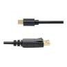 Cable mini dp a displayport startech 1.8m - macho - macho - negro