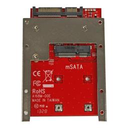 Adaptador msata a sata startech 2.5 pulgadas sata 6gb - s