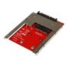 Adaptador msata a sata startech 2.5 pulgadas sata 6gb - s