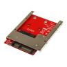 Adaptador msata a sata startech 2.5 pulgadas sata 6gb - s