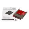 Adaptador msata a sata startech 2.5 pulgadas sata 6gb - s