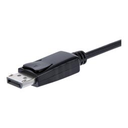 Adaptador displayport a vga startech 0.184m - macho - hembra - negro + cable micro usb tipo b a usb tipo a