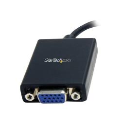Adaptador mini dp a vga startech 0.13m - macho - hembra - negro