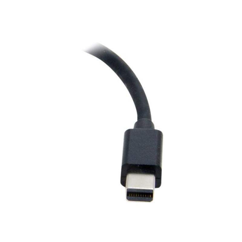 Adaptador mini dp a vga startech 0.13m - macho - hembra - negro