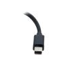 Adaptador mini dp a vga startech 0.13m - macho - hembra - negro