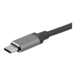 Adaptador usb tipo c a vga - hdmi startech - macho - hembra - gris