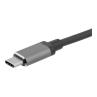 Adaptador usb tipo c a vga - hdmi startech - macho - hembra - gris