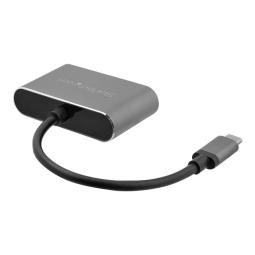 Adaptador usb tipo c a vga - hdmi startech - macho - hembra - gris