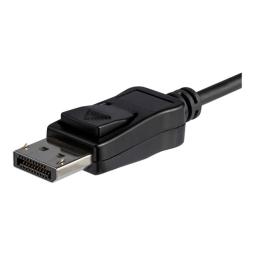 Cable usb tipo c a displayport startech 1.8m - macho - macho - negro