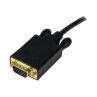Cable displayport a vga startech 1.83m - macho - macho - negro