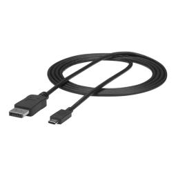 Cable usb tipo c a displayport 4k startech 1.8m - macho - macho - negro