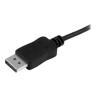Cable usb tipo c a displayport 4k startech 1.8m - macho - macho - negro