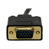 Cable displayport a vga startech 3.05m - macho - macho - negro