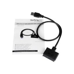Cable usb 3.0 a sata 6gb - s startech para disco duro 2.5 pulgadas