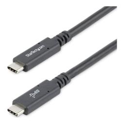 Cable usb tipo c startech 1.8m - macho - macho - negro