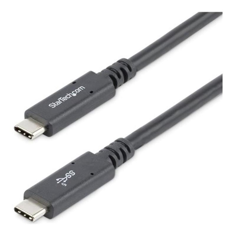 Cable usb tipo c startech 1.8m - macho - macho - negro