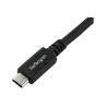 Cable usb tipo c startech 1.8m - macho - macho - negro