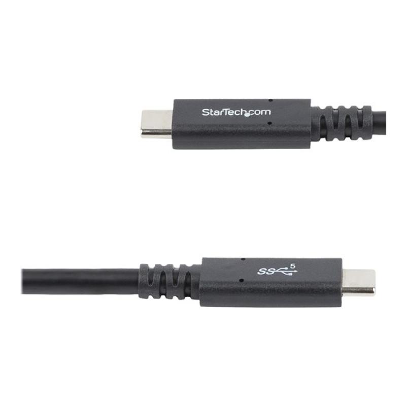 Cable usb tipo c startech 1.8m - macho - macho - negro