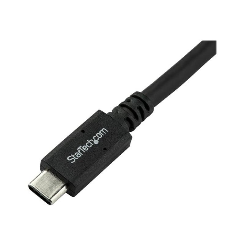 Cable usb tipo c startech 1.8m - macho - macho - negro