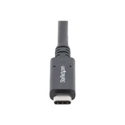 Cable usb tipo c startech 1.8m - macho - macho - negro