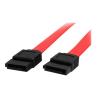 Cable sata startech 0.6m - hembra - hembra - rojo