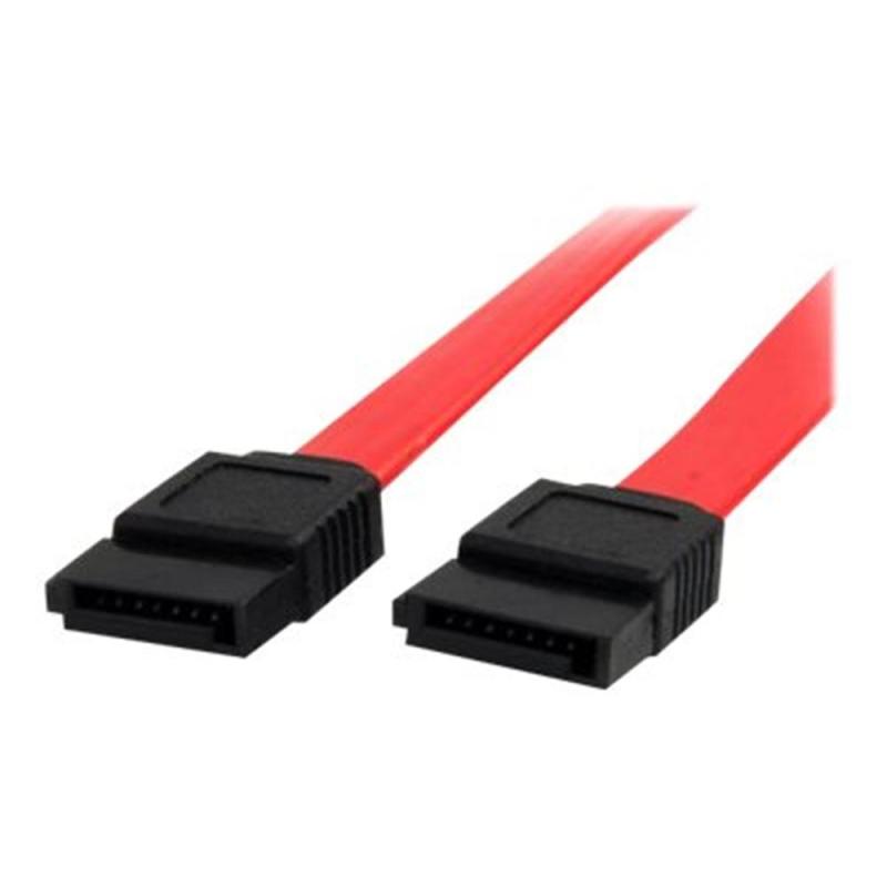 Cable sata startech 0.6m - hembra - hembra - rojo