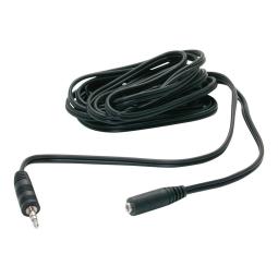 Cable mini jack 3.5mm startech 3.7m - macho - hembra - negro