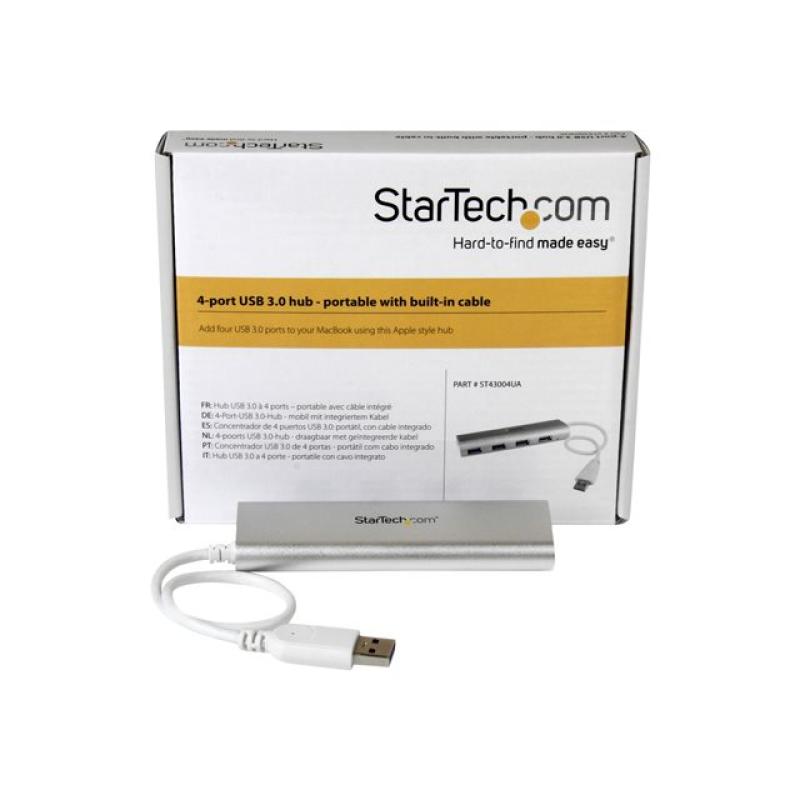 Hub startech usb tipo a 4 en 1