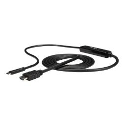 Cable usb tipo c a hdmi startech 1m - macho - macho - negro