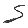 Cable usb tipo c a hdmi startech 1m - macho - macho - negro