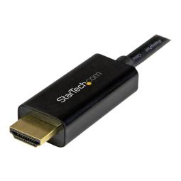 Cable mini dp a hdmi startech 1m - macho - macho - negro