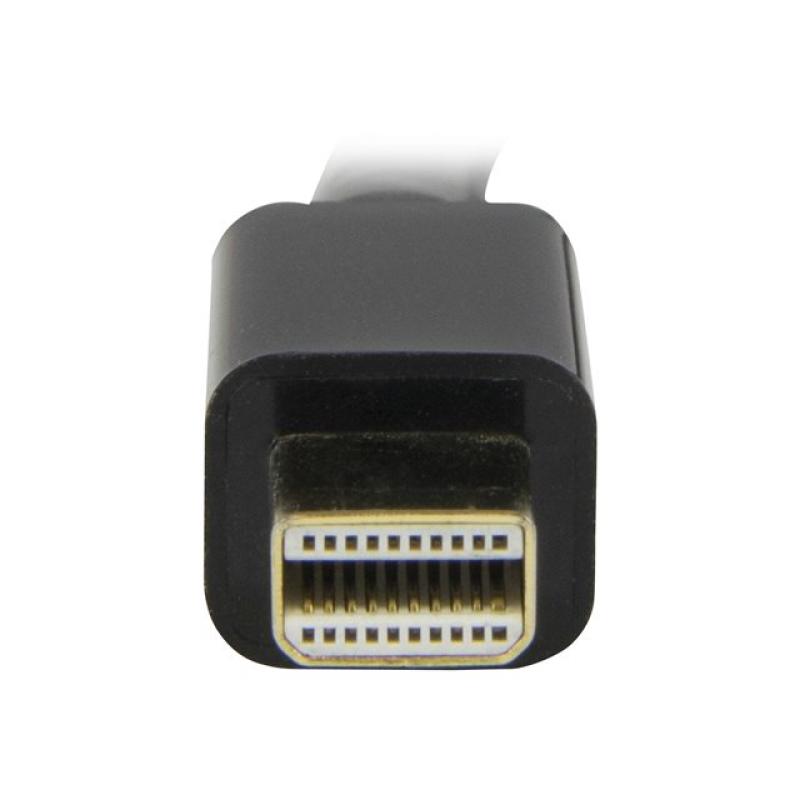Cable mini dp a hdmi startech 1m - macho - macho - negro