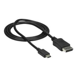 Cable usb tipo c a displayport startech 1m - macho - macho - negro