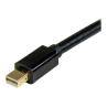 Cable mini dp a hdmi startech 1m - macho - macho - negro