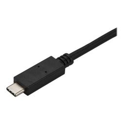 Cable usb tipo c a displayport startech 1m - macho - macho - negro