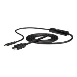 Cable usb tipo c a hdmi startech 2m - macho - macho - negro