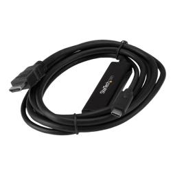 Cable usb tipo c a hdmi startech 2m - macho - macho - negro