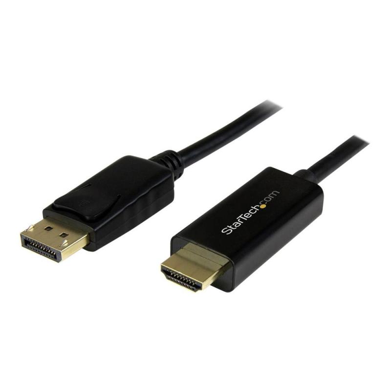 Cable displayport a hdmi startech 3m - macho - macho - negro