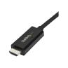 Cable mini dp a hdmi startech 3m - macho - macho - negro