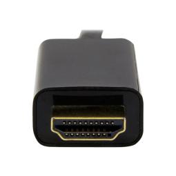 Cable mini dp a hdmi startech 3m - macho - macho - negro