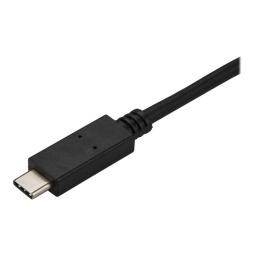 Cable usb tipo c a displayport startech 3m - macho - macho - negro